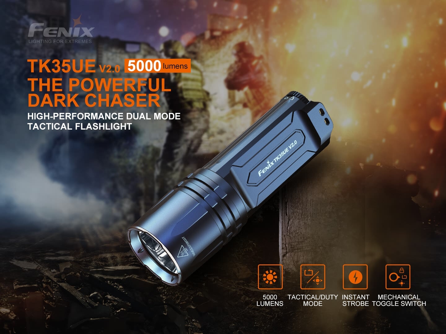 Fenix TK35 Ultimate Edition V2.0 - 5000 Lumens