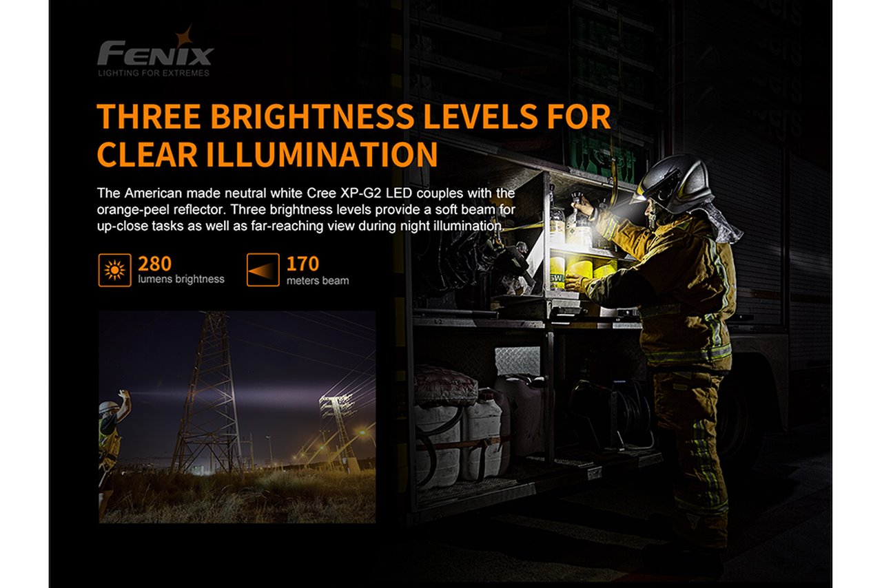 Fenix WF30RE Intrinsically Safe Flashlight