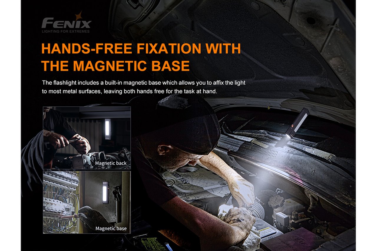 Fenix WT16R 300 Lumens Rechargeable LED Work Flashlight