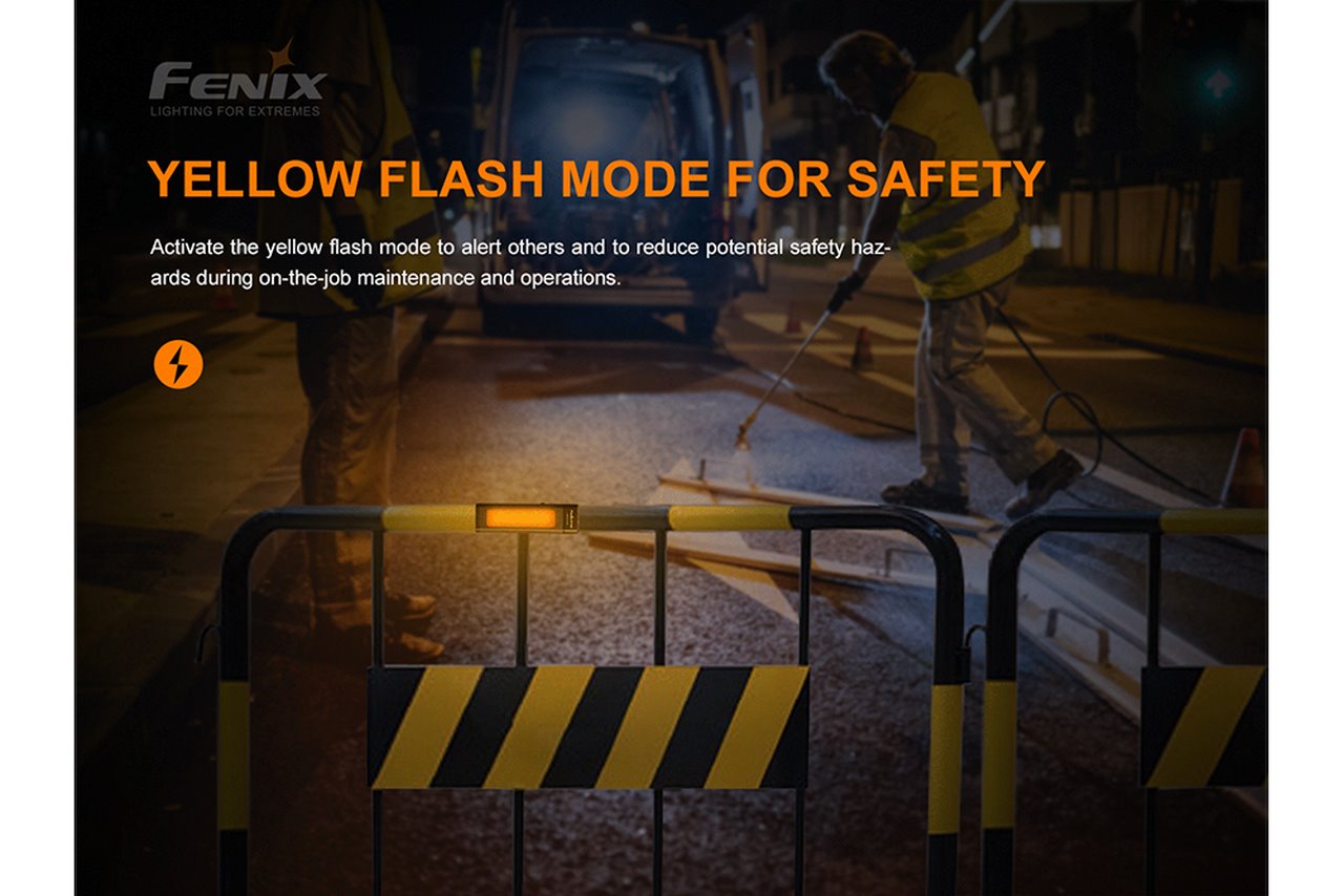 Fenix WT16R 300 Lumens Rechargeable LED Work Flashlight