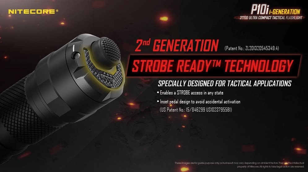 Nitecore P10i 1800 Lumens Ultra Compact Tactical Flashlight