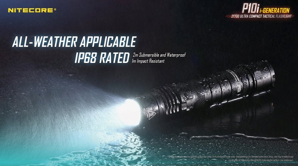 Nitecore P10i 1800 Lumens Ultra Compact Tactical Flashlight