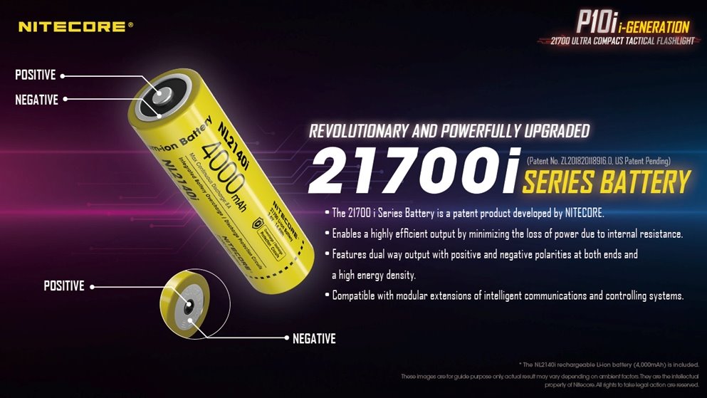 Nitecore P10i 1800 Lumens Ultra Compact Tactical Flashlight