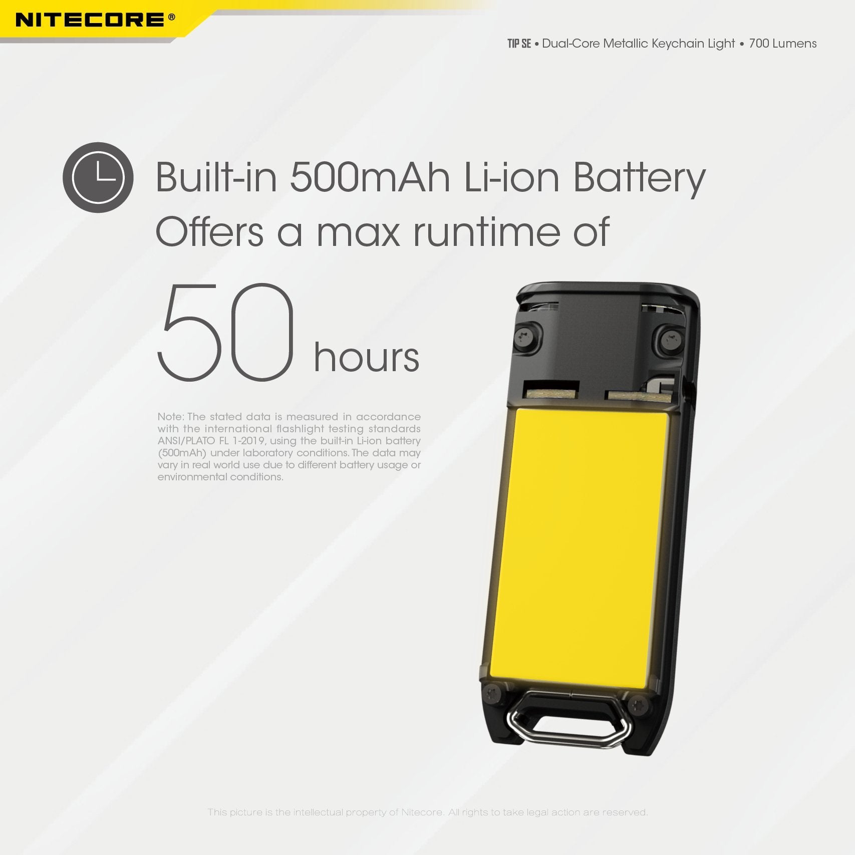 Nitecore TIP SE 700 Lumens Keychain EDC Flashlight