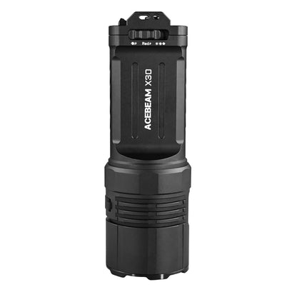 “Acebeam X30 high-power dual-source search light – Long-range professional LED flashlight”