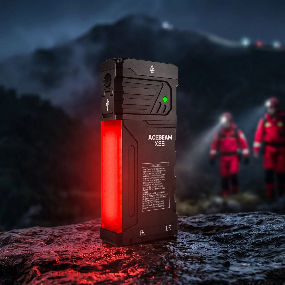 Acebeam X35 20000 Lumen Searching Flashlight