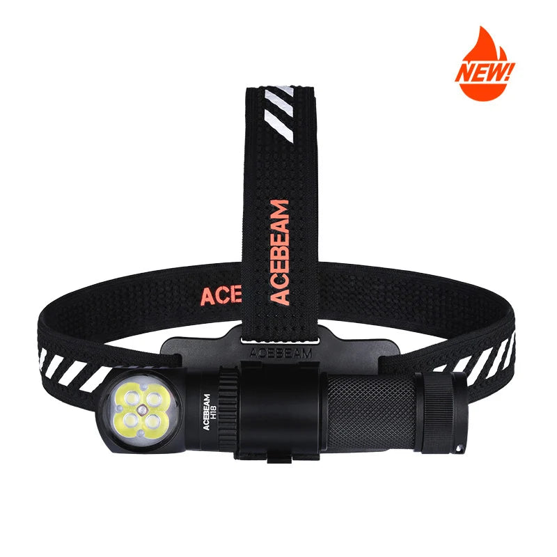 Acebeam H18 2700 Lumens 5000K High CRI Dual-Light Right Angle Headlamp
