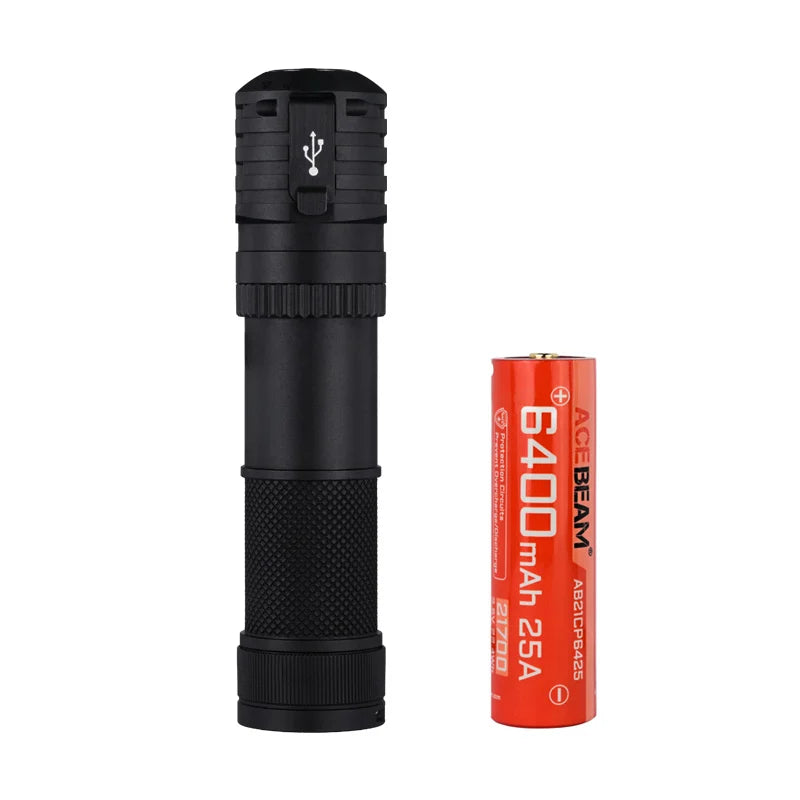 Acebeam H18 2700 Lumens 5000K High CRI Dual-Light Right Angle Headlamp