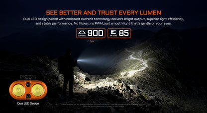 Acebeam UC3A – Compact Multi-Color RGB EDC Flashlight with 270° Auxiliary Light