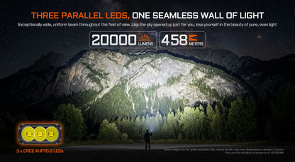 Acebeam X35 20000 Lumen Searching Flashlight