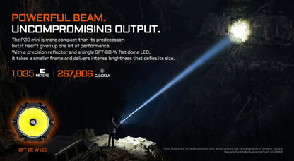 Acebeam P20 Mini – 4,000 Lumen Long-Distance Tactical Flashlight | 1,035m Throw - Options