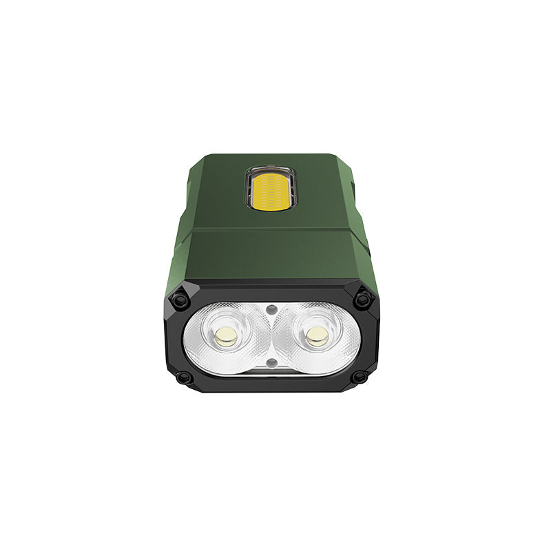 “Klarus E8 triple light tactical EDC flashlight – Compact versatile everyday carry torch”