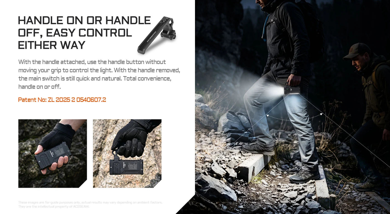 Acebeam X35 20000 Lumen Searching Flashlight