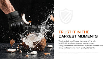 Acebeam P20 Mini – 4,000 Lumen Long-Distance Tactical Flashlight | 1,035m Throw - Options