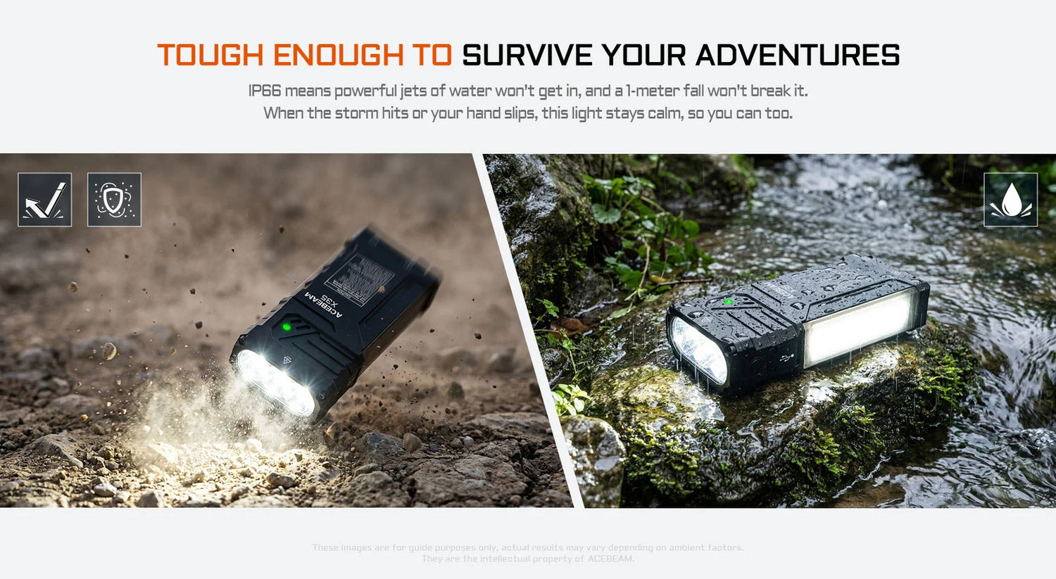 Acebeam X35 20000 Lumen Searching Flashlight