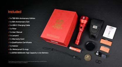 Acebeam T29 Ultra Long Range Hunting Flashlight - Options