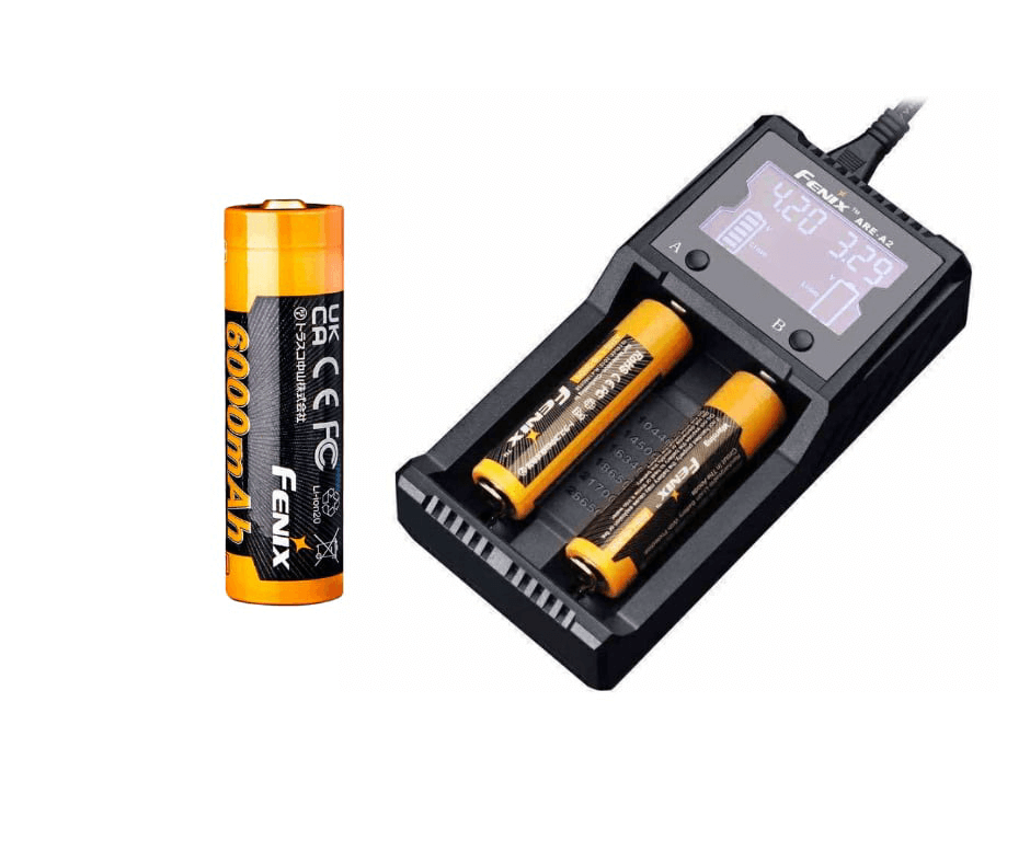 Fenix ARE-A2 Charger+ 1x Fenix ARB-L21-6000 Battery