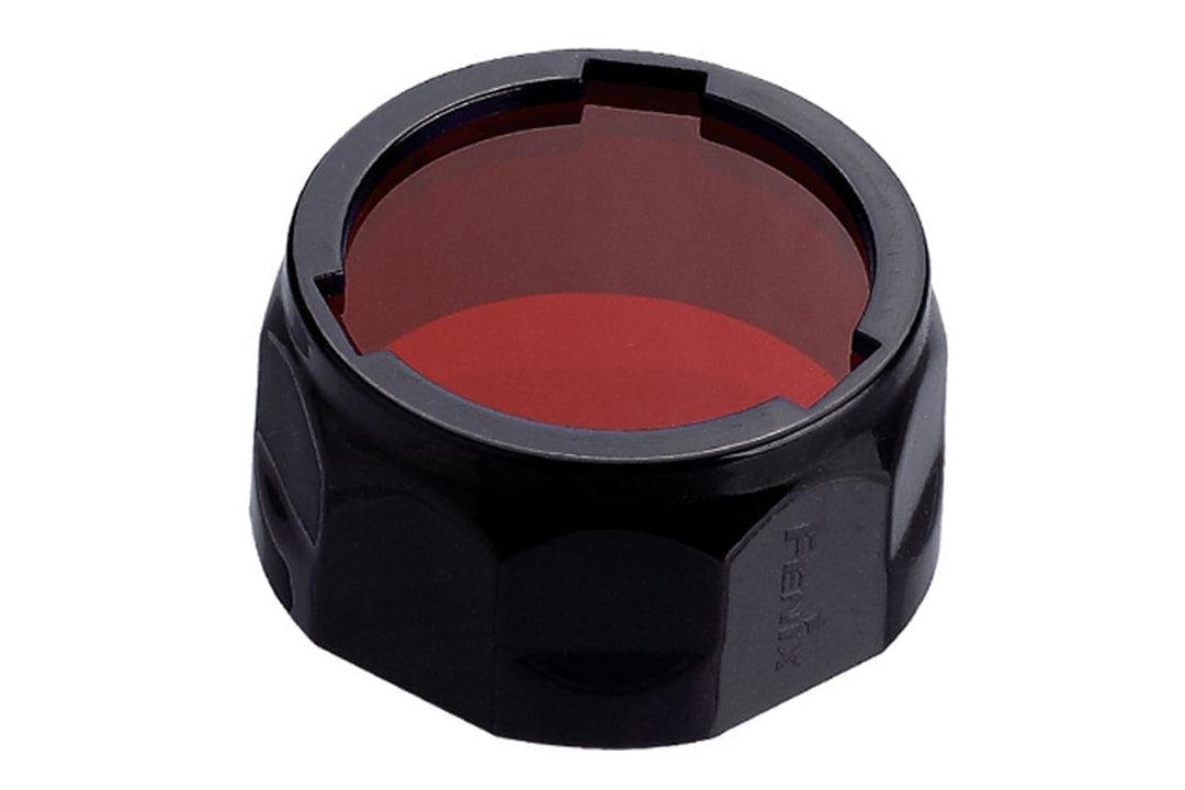 “Fenix AOFS+ red filter adapter – night vision flashlight filter for hunting and tactical use”