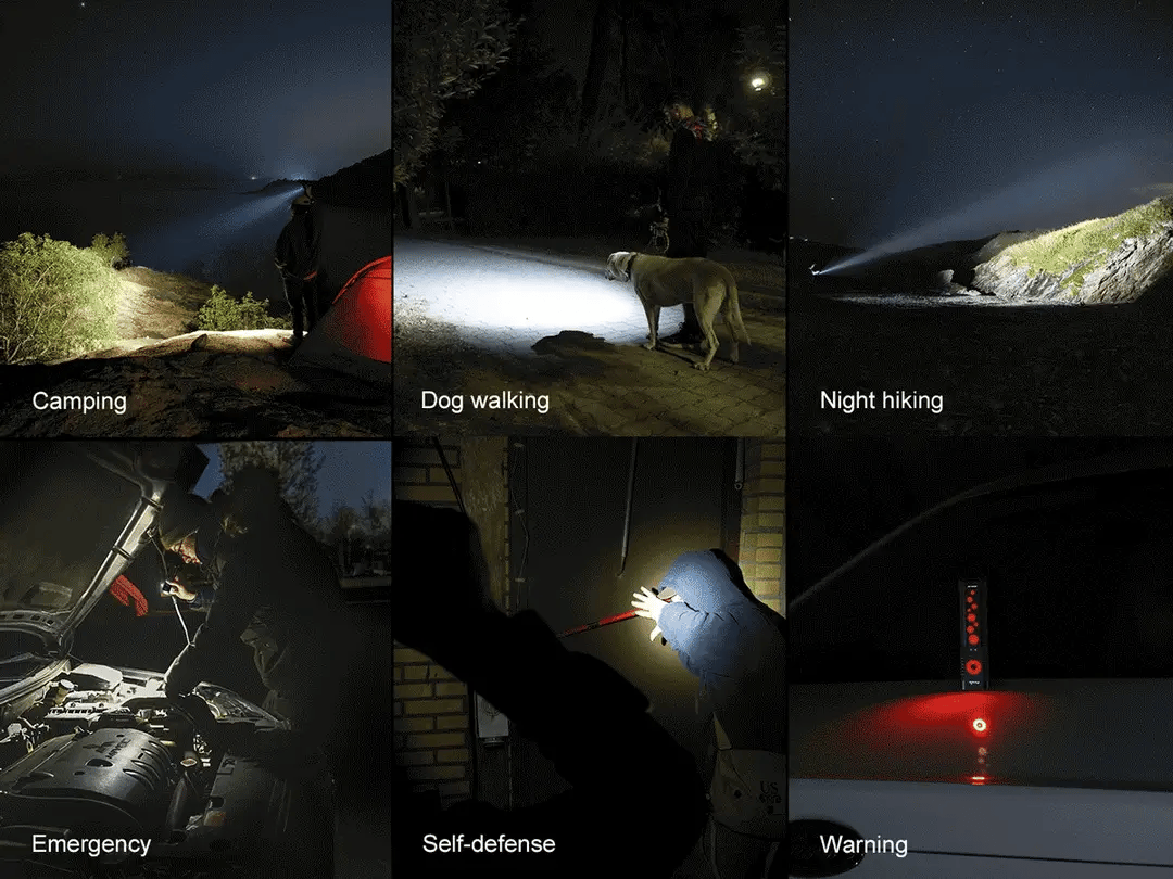 Fenix E08R UE – Flat EDC Flashlight with Green Laser, Body Lights &amp; Digital Dice - Options