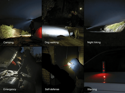 Fenix E08R UE – Flat EDC Flashlight with Green Laser, Body Lights &amp; Digital Dice - Options