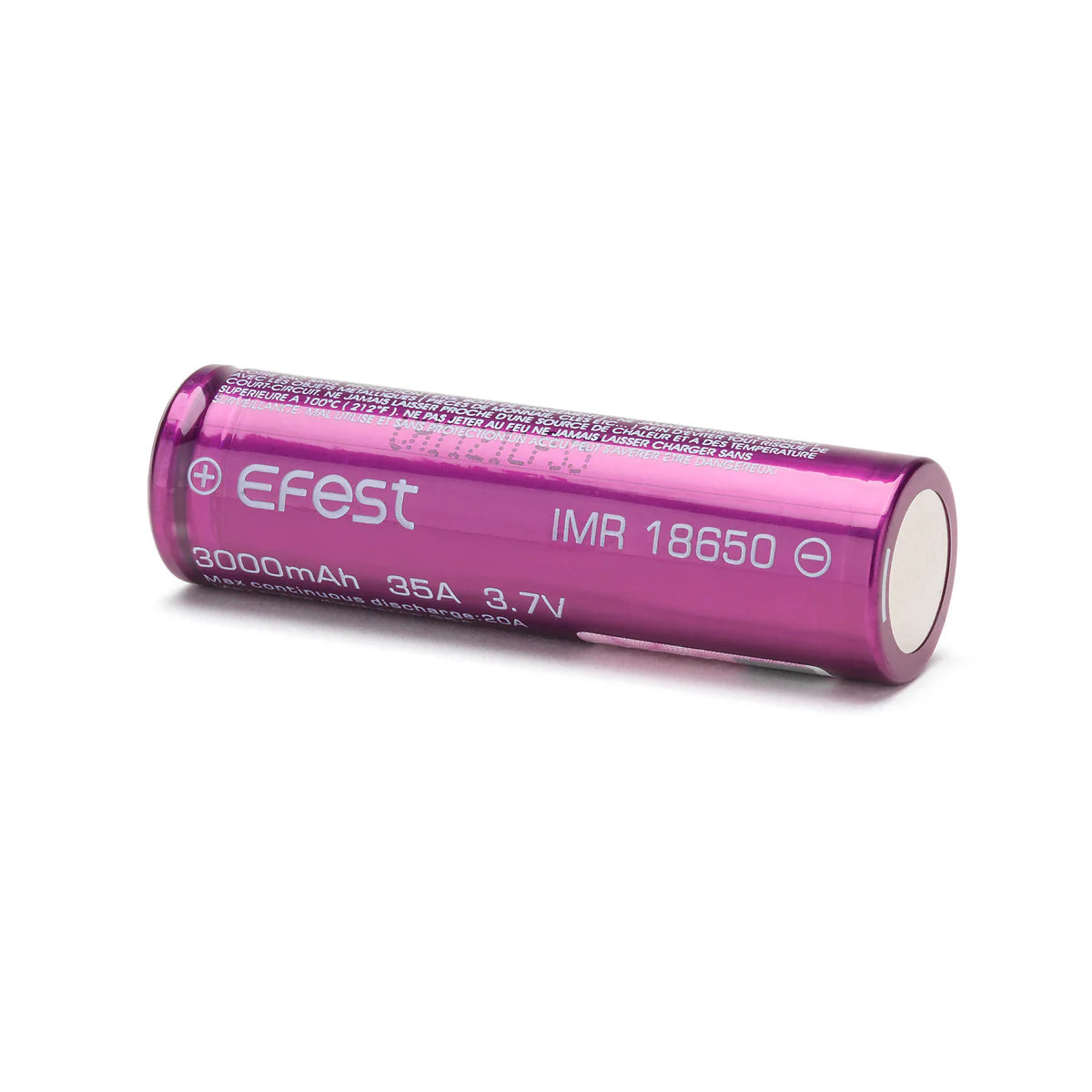 Efest IMR 18650 3000mah Flat Top Rechargeable Battery