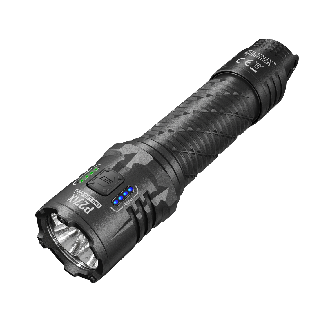 “Nitecore P27iX 5000 lumen tactical flashlight – customizable rechargeable duty light”