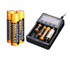 Fenix ARE-A2 Charger+ 3x Fenix ARB-L18-2600U Battery