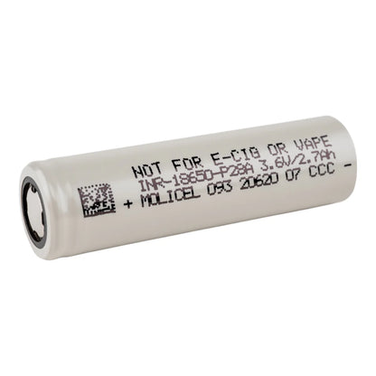 Molicel P28A 18650 Flat top rechargeable battery