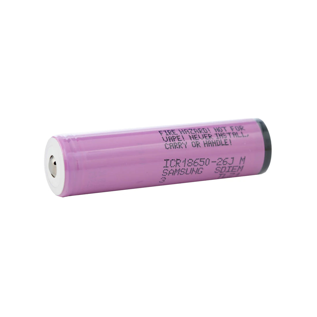 Samsung 26J 18650 2600 mAh Button top protected battery