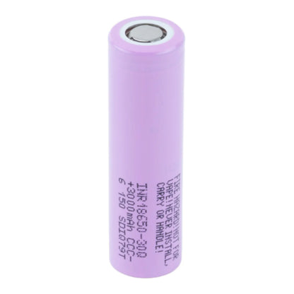 Samsung 30Q 18650 3000mAh 15A Rechargeable Battery - Flat Top