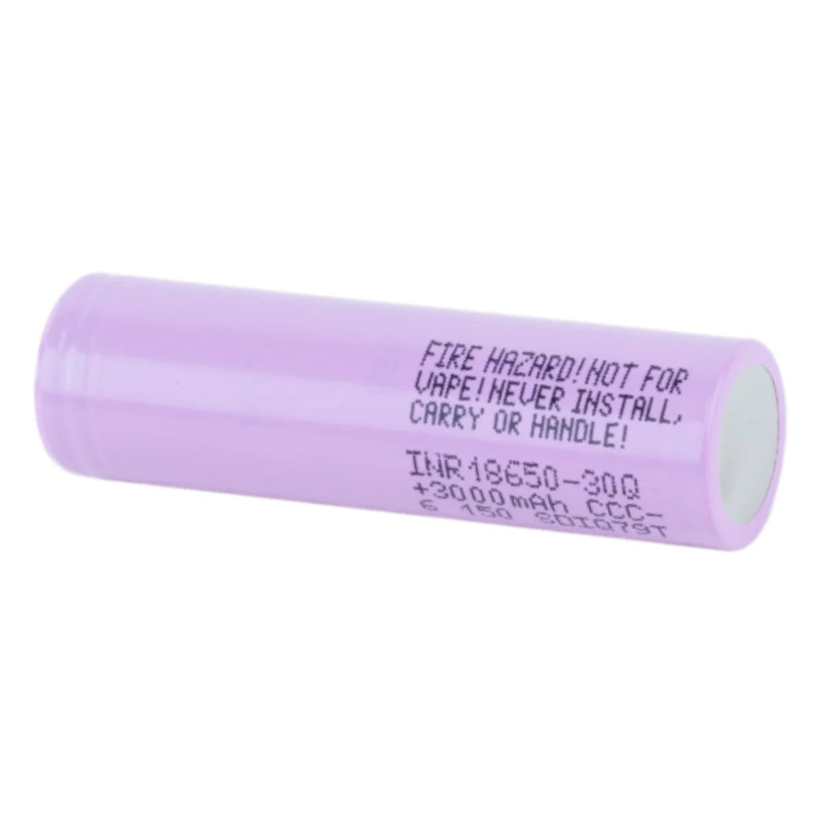 Samsung 30Q 18650 3000mAh 15A Rechargeable Battery - Flat Top