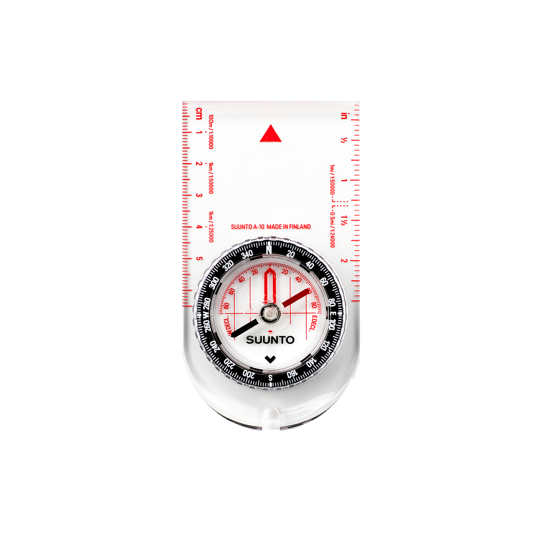 Suunto A-10 SH Southern Hemisphere baseplate compass for reliable outdoor navigation