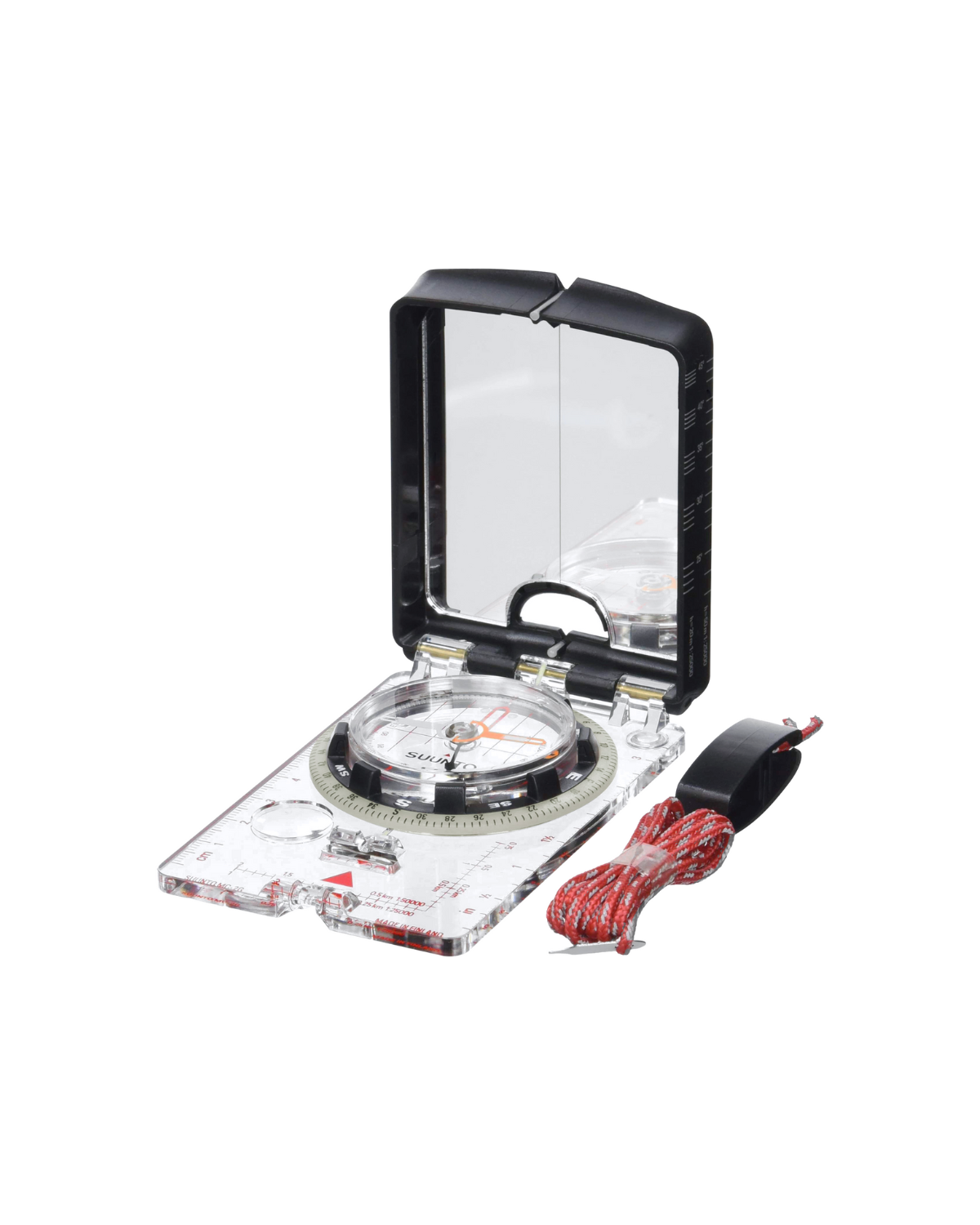 Suunto MC-2/G/6400 global mirror compass with 6400 mils scale and sighting mirror for precise outdoor navigation