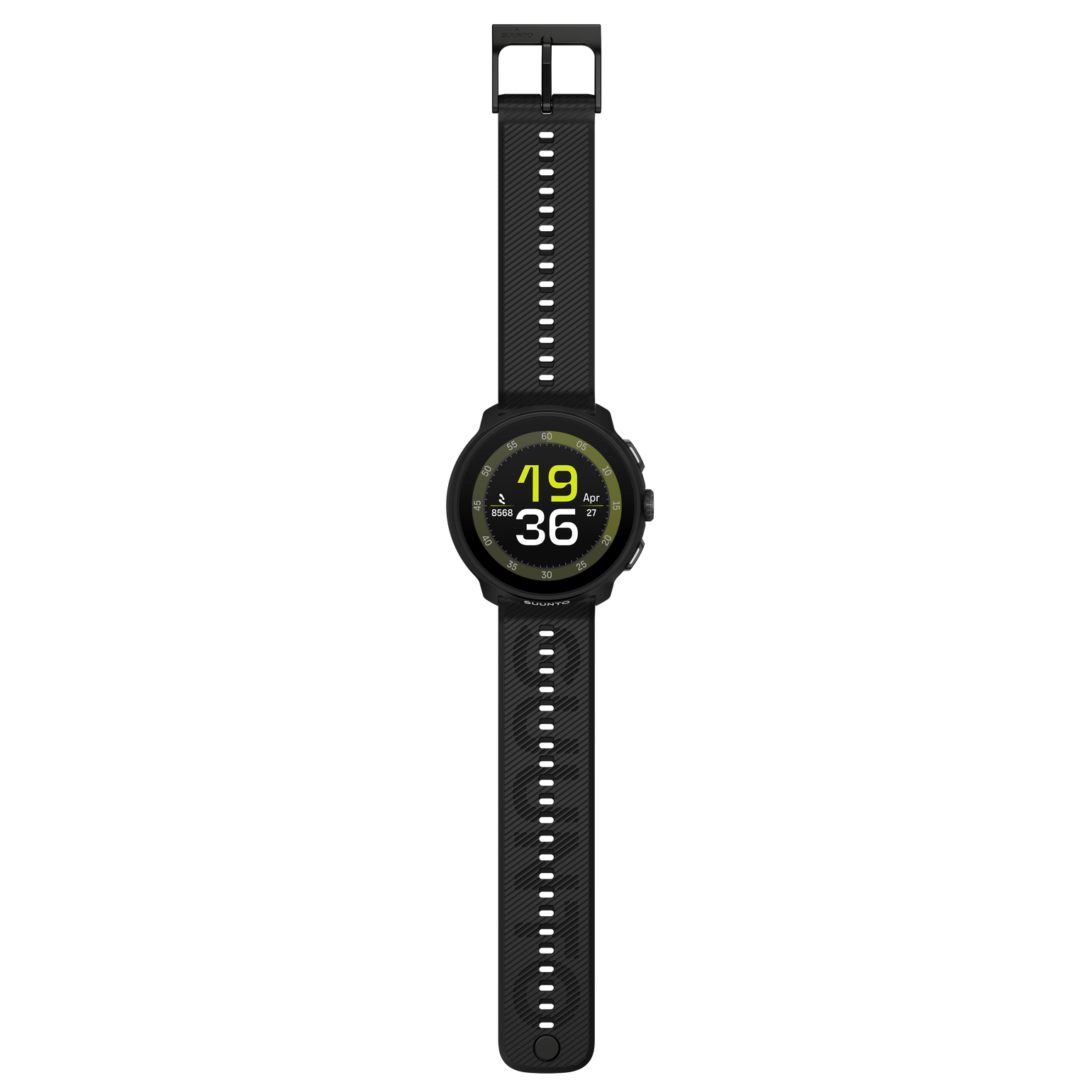 Suunto 22mm Athletic 6 premium silicone replacement strap for sports and outdoor training