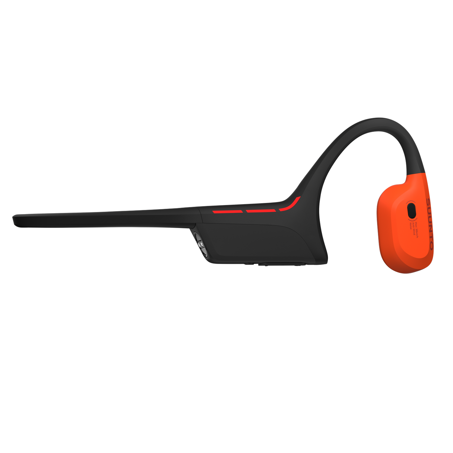 Suunto Wing 2 open-ear sports headphones designed for cycling, running, and outdoor training with wireless Bluetooth connectivity