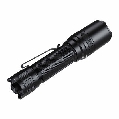 “Fenix TK15R rechargeable tactical flashlight – high-output long-throw duty torch”