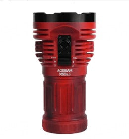 Acebeam X50 2.0 Black / Red Powerful Flashlight - 45 000 Lumens