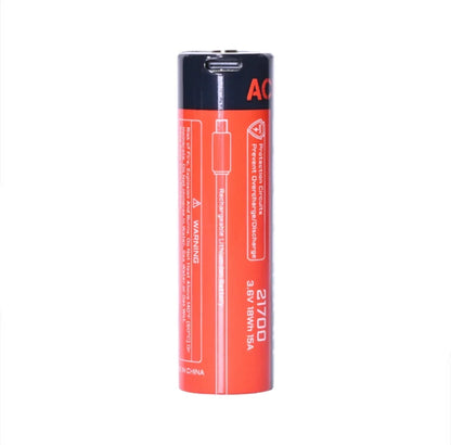 Acebeam 21700 Li-ion USB-C Rechargeable Battery-5000mAh