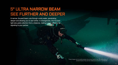 Acebeam D30 Diving Flashlight
