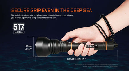 Acebeam D30 Diving Flashlight