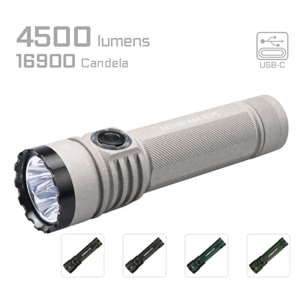 Acebeam E75 High-performance LED Flashlight - Options ***Will ship around November 25th*** Flashlight Acebeam 