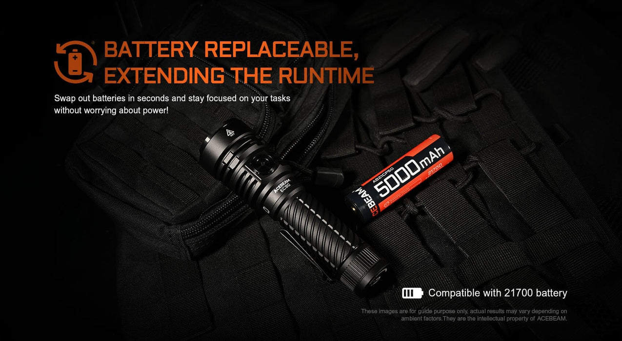 Acebeam EC90 Long Range EDC Flashlight Flashlight Acebeam 