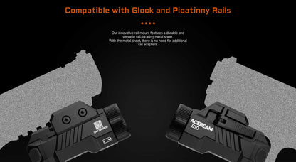 Acebeam G10 Rail Mounted Flashlight *** Special Order ***