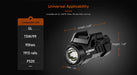 Acebeam G10 Rail Mounted Flashlight Flashlight Acebeam 