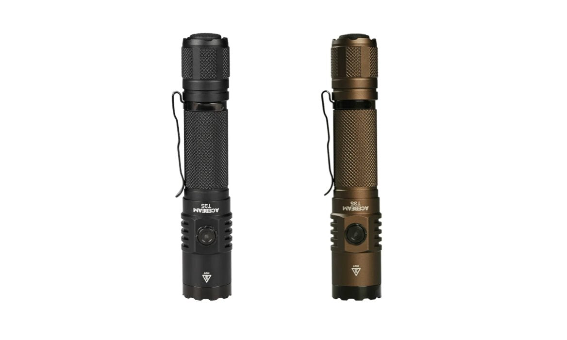 Acebeam T35 Compact Tactical Flashlight - Options