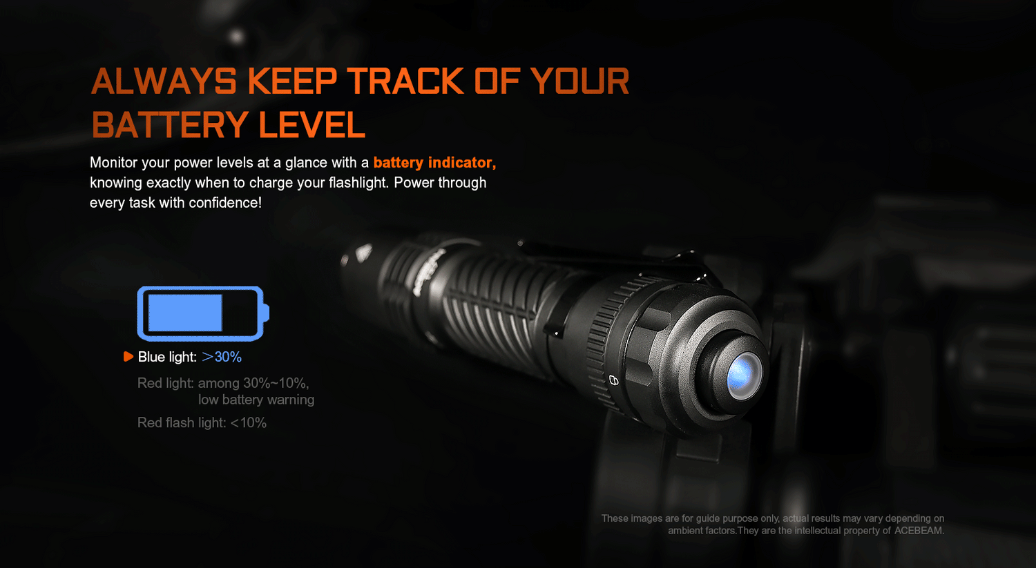 Acebeam T37 Tactical Flashlight