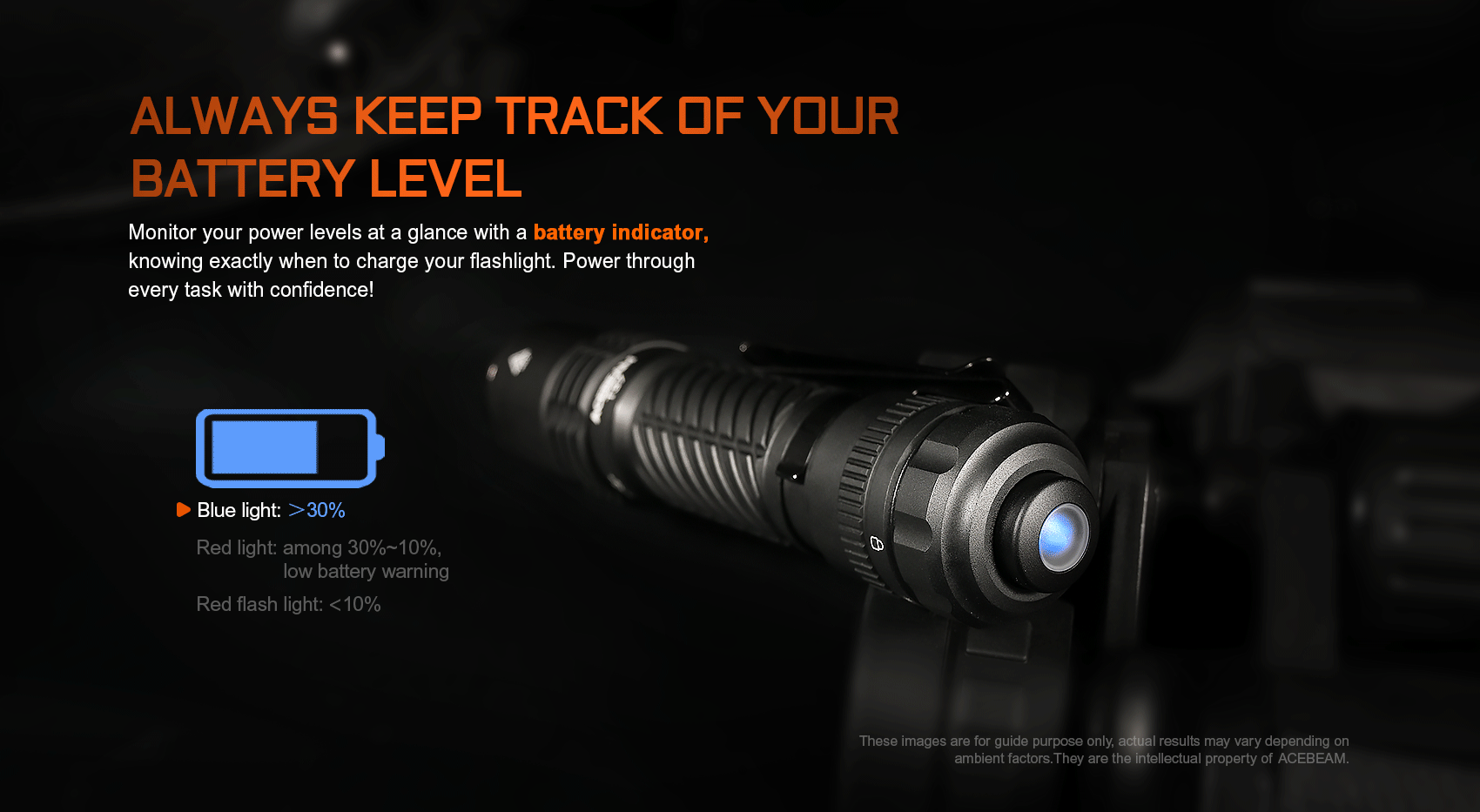 Acebeam T37 Tactical Flashlight
