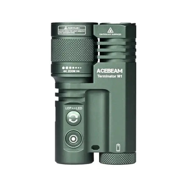 Acebeam Terminator M1 Dual Head LEP/LED Flashlight (Limited Edition) - Option