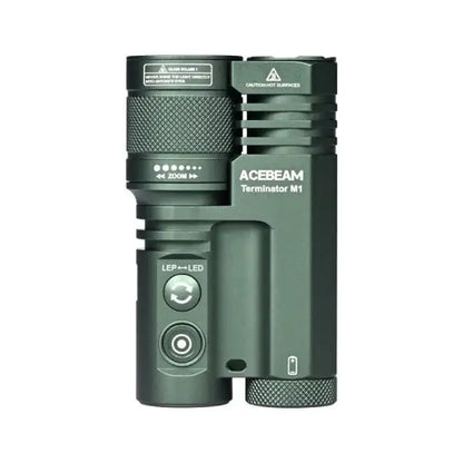 Acebeam Terminator M1 Dual Head LEP/LED Flashlight (Limited Edition) - Option