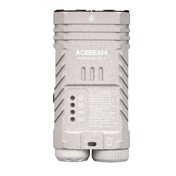 Acebeam Terminator M2-X Dual Head LEP/LED Flashlight Flashlight Acebeam Mao 